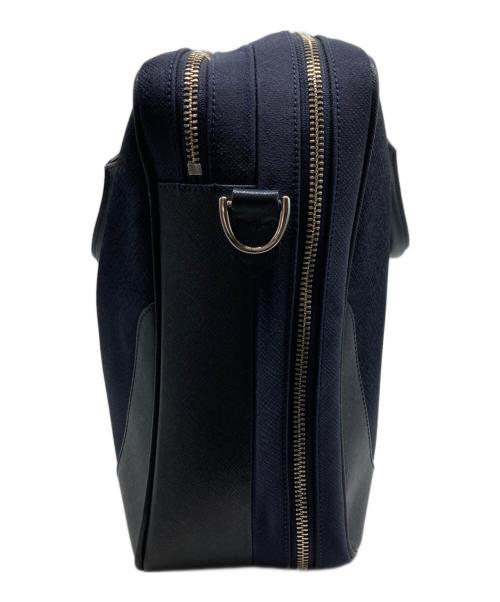 PELLE MORBIDA（ペッレモルビダ）PELLE MORBIDA (ペッレモルビダ) キャピターノブリーフバッグ ネイビーの古着・服飾アイテム