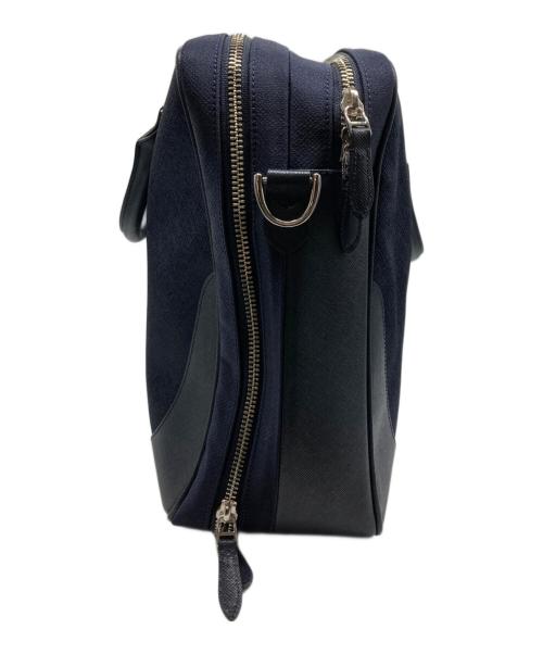 PELLE MORBIDA（ペッレモルビダ）PELLE MORBIDA (ペッレモルビダ) キャピターノブリーフバッグ ネイビーの古着・服飾アイテム