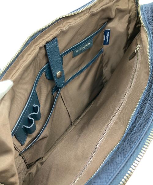 PELLE MORBIDA（ペッレモルビダ）PELLE MORBIDA (ペッレモルビダ) キャピターノブリーフバッグ ネイビーの古着・服飾アイテム