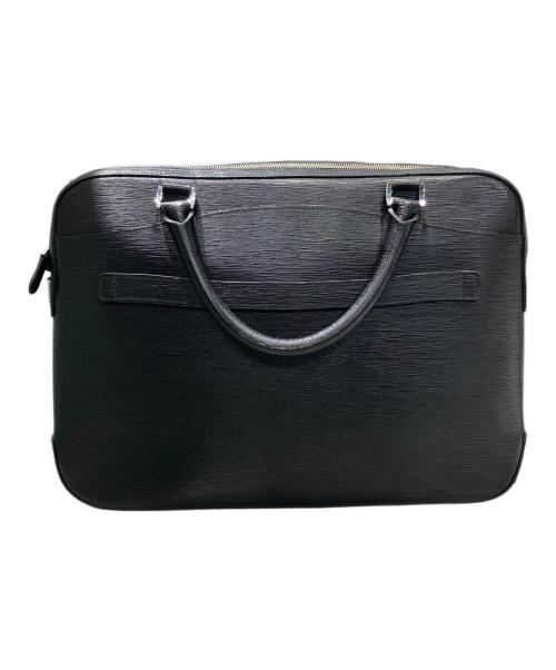 PELLE MORBIDA（ペッレモルビダ）PELLE MORBIDA (ペッレモルビダ) キャピターノ2室ブリーフバッグ ブラック サイズ:-の古着・服飾アイテム