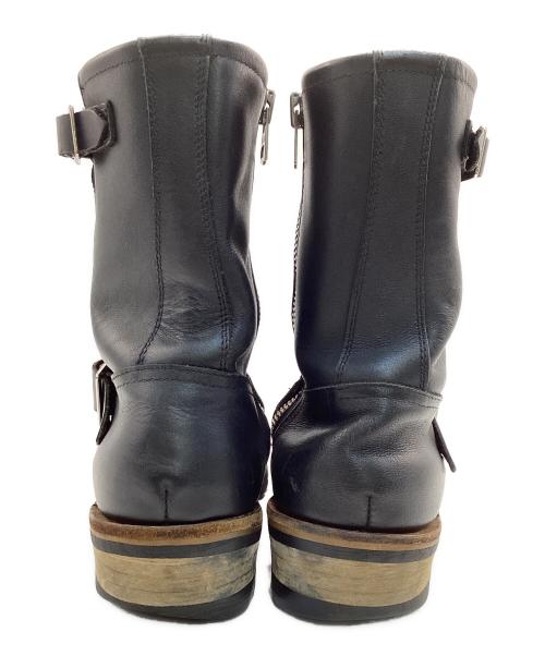 SLOW WEAR LION（スローウェアライオン）SLOW WEAR LION (スローウェアライオン) サイドジップブーツ ブラック サイズ:Lの古着・服飾アイテム