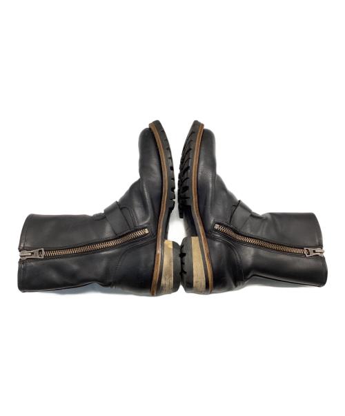 SLOW WEAR LION（スローウェアライオン）SLOW WEAR LION (スローウェアライオン) サイドジップブーツ ブラック サイズ:Lの古着・服飾アイテム