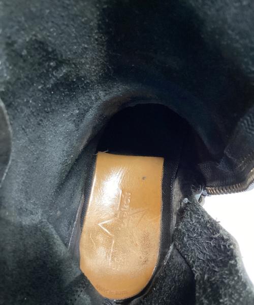 SLOW WEAR LION（スローウェアライオン）SLOW WEAR LION (スローウェアライオン) サイドジップブーツ ブラック サイズ:Lの古着・服飾アイテム