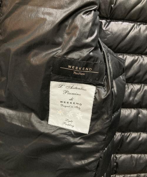 Max Mara WEEK END LINE（マックスマーラ ウイークエンドライン）MAX MARA WEEK END LINE (マックスマーラ ウイークエンドライン) ダウンベスト ブラック サイズ:46の古着・服飾アイテム