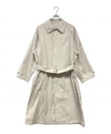 STEVEN ALAN（スティーブンアラン）の古着「BSH TWILL BALMACAAN COAT」｜ベージュ