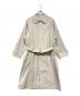 STEVEN ALAN（スティーブンアラン）の古着「BSH TWILL BALMACAAN COAT」｜ベージュ