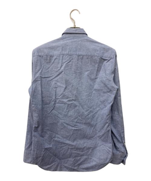 Maison Margiela（メゾンマルジェラ）Maison Margiela (メゾンマルジェラ) シャンブレーシャツ スカイブルー サイズ:38の古着・服飾アイテム