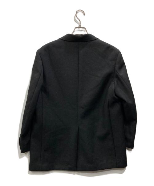 08sircus（ゼロエイトサーカス）08sircus (ゼロエイトサーカス) ウールツイルテーラードジャケット ブラック サイズ:1の古着・服飾アイテム
