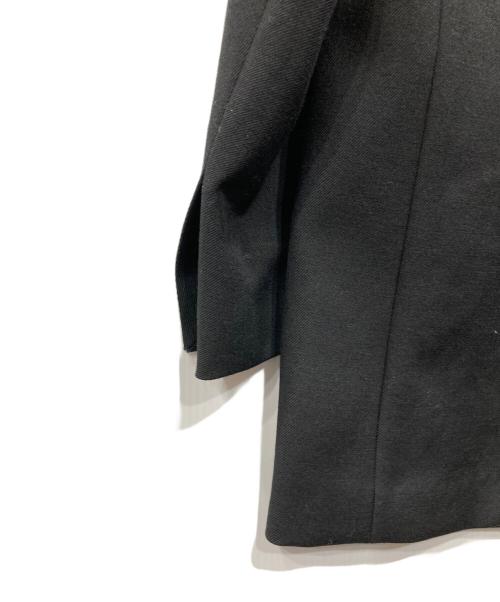 08sircus（ゼロエイトサーカス）08sircus (ゼロエイトサーカス) ウールツイルテーラードジャケット ブラック サイズ:1の古着・服飾アイテム