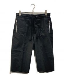 Maison Margiela（メゾンマルジェラ）の古着「ジップポケットウールハーフパンツ」｜ブラック