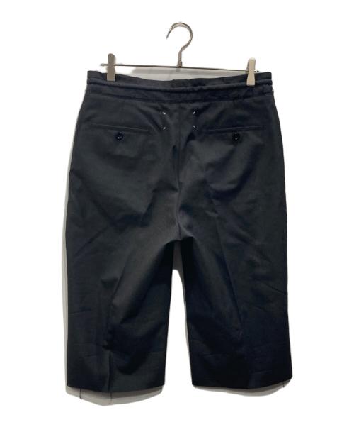 Maison Margiela（メゾンマルジェラ）Maison Margiela (メゾンマルジェラ) ジップポケットウールハーフパンツ ブラック サイズ:46の古着・服飾アイテム