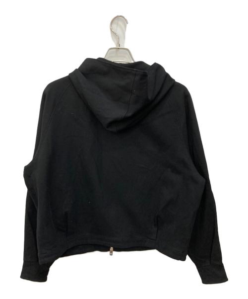 THE RERACS（ザ リラクス）THE RERACS (ザ リラクス) ジップアップフーデッドジャケット ブラック サイズ:46の古着・服飾アイテム