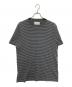 Maison Margiela（メゾンマルジェラ）の古着「4ステッチボーダーTシャツ」｜グレー