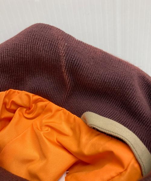 Maison Margiela（メゾンマルジェラ）Maison Margiela (メゾンマルジェラ) 5ジップスイングトップジャケット ベージュ×ブラウン サイズ:46の古着・服飾アイテム