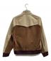Maison Margiela (メゾンマルジェラ) 5ジップスイングトップジャケット ベージュ×ブラウン サイズ:46：50000円