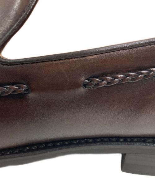 berwick（バーウィック）berwick (バーウィック) タッセルローファー ブラウン サイズ:8.5の古着・服飾アイテム