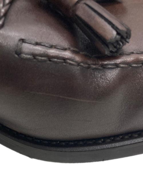 berwick（バーウィック）berwick (バーウィック) タッセルローファー ブラウン サイズ:8.5の古着・服飾アイテム