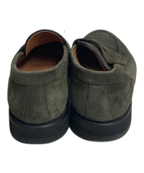 berwick（バーウィック）berwick (バーウィック) スエードローファー グリーン サイズ:SIZE 8の古着・服飾アイテム