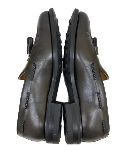 berwick（バーウィック）berwick (バーウィック) 4340SIDAGNタッセルローファー グリーン サイズ:SIZE 8.5の古着・服飾アイテム