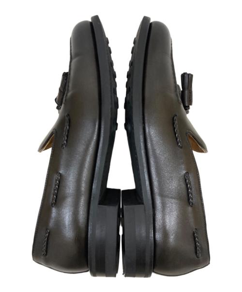 berwick（バーウィック）berwick (バーウィック) 4340SIDAGNタッセルローファー グリーン サイズ:SIZE 8.5の古着・服飾アイテム