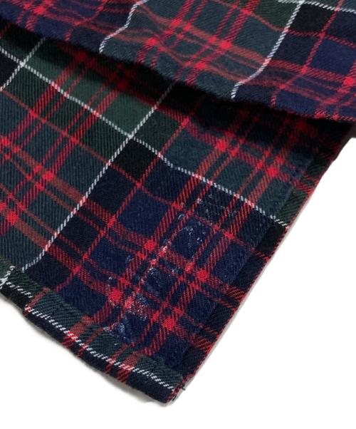 POLO RALPH LAUREN（ポロ・ラルフローレン）POLO RALPH LAUREN (ポロ・ラルフローレン) ポニー刺繍チェックシャツ ネイビー サイズ:XLの古着・服飾アイテム