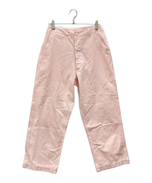 Spick and Span（スピック＆スパン）Spick and Span (スピック＆スパン) Higuchi×S チノワイドパンツ ピンク サイズ:40の古着・服飾アイテム
