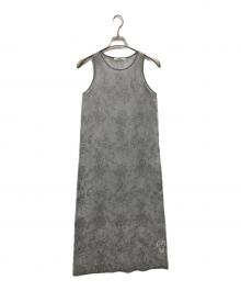 Snidel（スナイデル）の古着「ニットレースワンピ」｜グレー