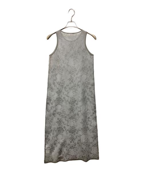 Snidel（スナイデル）Snidel (スナイデル) ニットレースワンピ グレー サイズ:ONEの古着・服飾アイテム