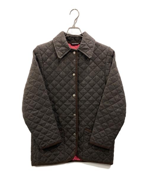 MACKINTOSH（マッキントッシュ）MACKINTOSH (マッキントッシュ) ウールキルティングジャケット ブラウン サイズ:34の古着・服飾アイテム