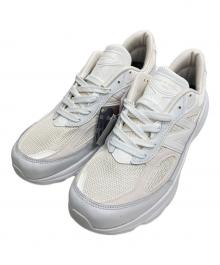 NEW BALANCE×COMME des GARCONS HOMME（ニューバランス×コムデギャルソン オム）の古着「U990CD6スニーカー」｜ホワイト