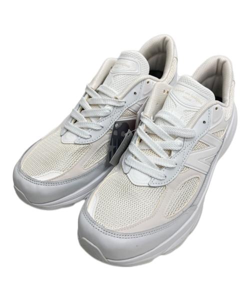 NEW BALANCE（ニューバランス）NEW BALANCE (ニューバランス) COMME des GARCONS HOMME (コムデギャルソン オム) U990CD6スニーカー ホワイト サイズ:29 未使用品の古着・服飾アイテム