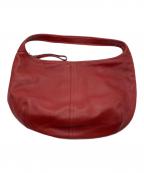 COACHコーチ）の古着「オールドレザーワンショルダーバッグ」｜レッド