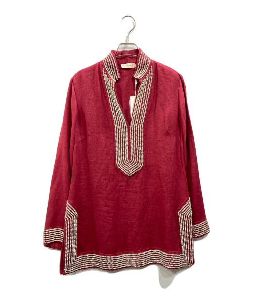 TORY BURCH（トリーバーチ）TORY BURCH (トリーバーチ) ミニドレス レッド サイズ:6の古着・服飾アイテム