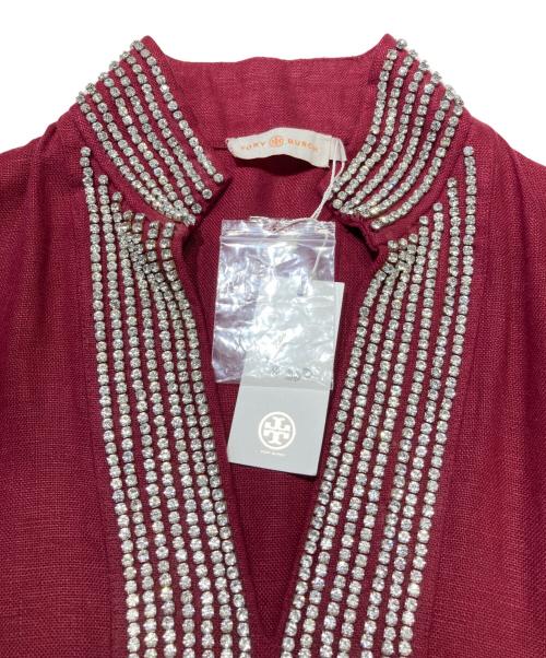 TORY BURCH（トリーバーチ）TORY BURCH (トリーバーチ) ミニドレス レッド サイズ:6の古着・服飾アイテム