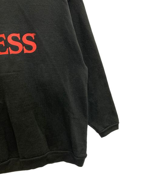 GUESS（ゲス）GUESS (ゲス) オールドロゴスウェット ブラック サイズ:表記無しの古着・服飾アイテム
