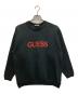 GUESS（ゲス）の古着「オールドロゴスウェット」｜ブラック