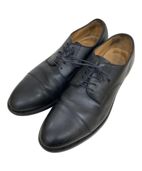 346 BROOKS BROTHERS（346 ブルックスブラザーズ）346 BROOKS BROTHERS (346 ブルックスブラザーズ) ストレートチップダービーシューズ ブラック サイズ:SIZE 9.5Dの古着・服飾アイテム