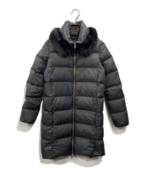 DUVETICA（デュベティカ）DUVETICA (デュベティカ) フォックスファーダウンコート ブラック サイズ:40の古着・服飾アイテム