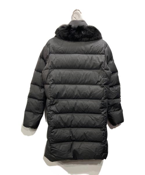 DUVETICA（デュベティカ）DUVETICA (デュベティカ) フォックスファーダウンコート ブラック サイズ:40の古着・服飾アイテム