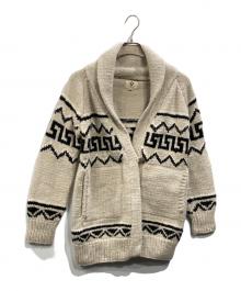 BSBEE（ビズビー）の古着「ニットカーディガン」｜アイボリー