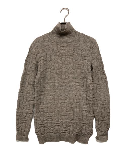 UNDERCOVER（アンダーカバー）UNDERCOVER (アンダーカバー) タートルネックニット ベージュ サイズ:Sの古着・服飾アイテム