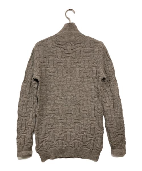 UNDERCOVER（アンダーカバー）UNDERCOVER (アンダーカバー) タートルネックニット ベージュ サイズ:Sの古着・服飾アイテム