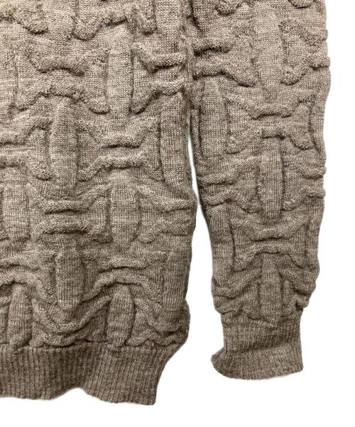 UNDERCOVER（アンダーカバー）UNDERCOVER (アンダーカバー) タートルネックニット ベージュ サイズ:Sの古着・服飾アイテム