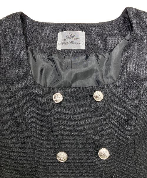 OLIVE des OLIVE（オリーブデオリーブ）OLIVE des OLIVE (オリーブデオリーブ) ダブル銀釦ジャケットセットアップ ブラック サイズ:F 未使用品の古着・服飾アイテム