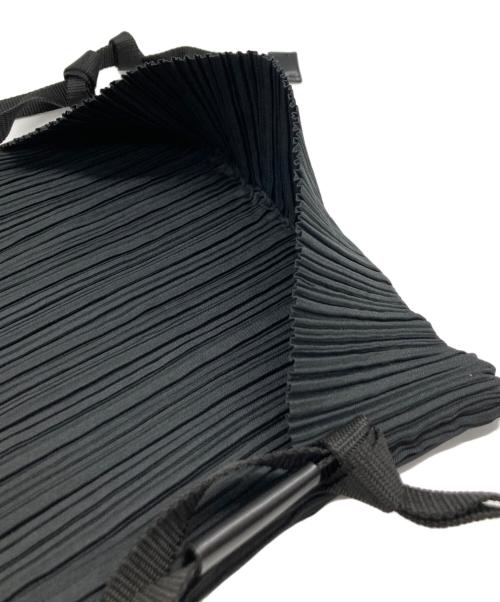 PLEATS PLEASE（プリーツプリーズ）PLEATS PLEASE (プリーツプリーズ) 巾着プリーツバッグ ブラック サイズ:不明の古着・服飾アイテム