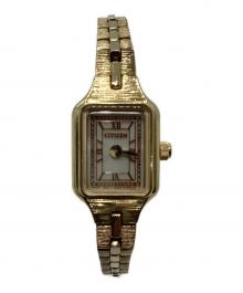 CITIZEN×HIROB（シチズン×ヒロブ）の古着「別注リストウォッチ」｜ホワイト