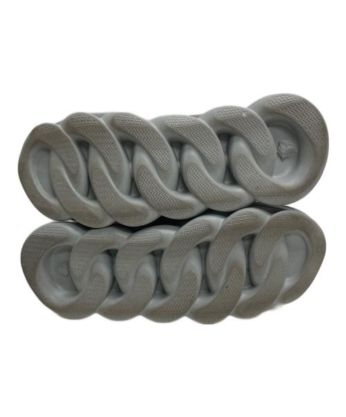 VERSACE（ヴェルサーチェ）VERSACE (ヴェルサーチェ) チェーンリアクションボリュームソールスニーカー グレー サイズ:43の古着・服飾アイテム