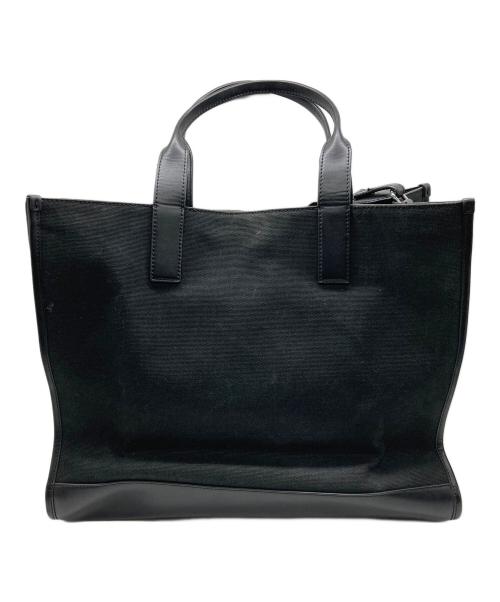 MICHAEL KORS（マイケル・コース）MICHAEL KORS (マイケル・コース) TOKYOワッペンキャンバス2WAYトートバッグ ブラックの古着・服飾アイテム