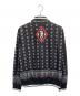 DOLCE & GABBANA (ドルチェ＆ガッバーナ) バンダナ総柄ハイネックジップブルゾン ブラック サイズ:48：16000円