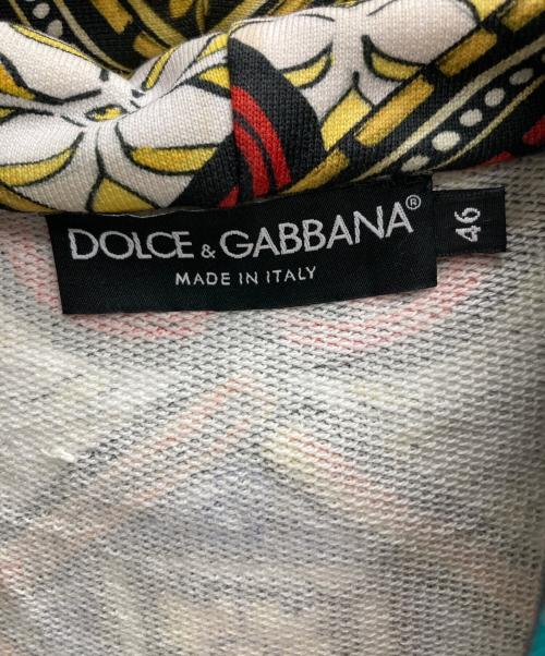 DOLCE & GABBANA（ドルチェ＆ガッバーナ）DOLCE & GABBANA (ドルチェ＆ガッバーナ) ベトラートプリント プルオーバーパーカー マルチカラー サイズ:46の古着・服飾アイテム